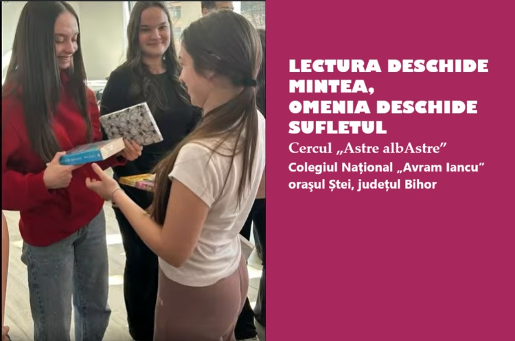LECTURA DESCHIDE MINTEA, OMENIA DESCHIDE SUFLETUL