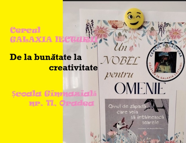 DE LA BUNĂTATE LA CREATIVITATE. UN NOBEL PENTRU OMENIE