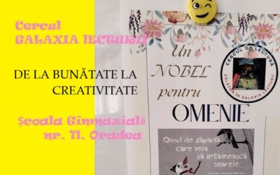 DE LA BUNĂTATE LA CREATIVITATE. UN NOBEL PENTRU OMENIE